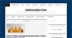 Desktop Screenshot of mskousen.com
